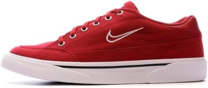 Nike Men's Low-Top Sneakers, Gym Red White Black, 9