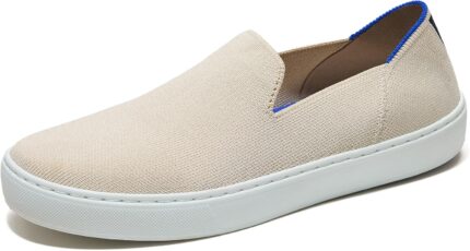 Rothy's The Original Slip On Sneaker, Women's Casual Fashion Shoes, Made from Recycled Plastic Bottles & Machine Washable